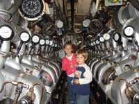 Dans le sous-marin